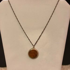 Silver necklace. 925.